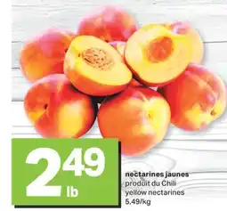 L'Intermarché NECTARINES JAUNES offer