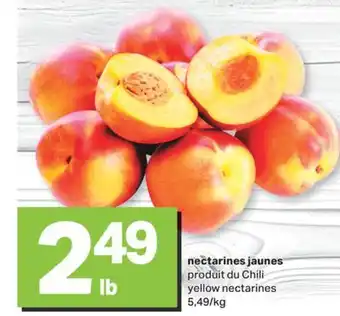 L'Intermarché NECTARINES JAUNES offer