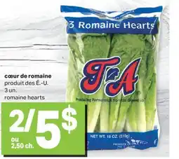 L'Intermarché CŒUR DE ROMAINE, 3UN offer