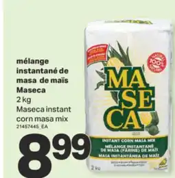 L'Intermarché MÉLANGE INSTANTANÉ DE MASA DE MAÏS MASECA, 2kg offer