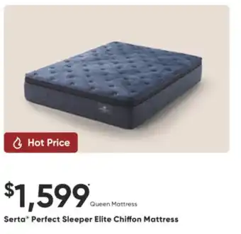 Dormez Vous Serta Perfect Sleeper Elite Chiffon Mattress offer