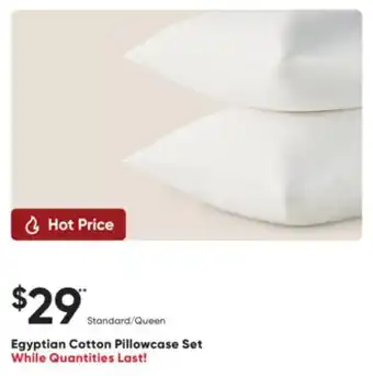 Dormez Vous Egyptian Cotton Pillowcase Set offer