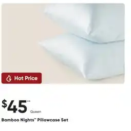 Dormez Vous Bamboo Nights Pillowcase Set offer