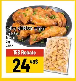 Mayrand Maple Leaf Spicy chicken wings offer