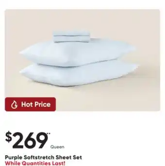 Dormez Vous Purple Softstretch Sheet Set offer