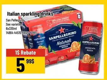 Mayrand San Pellegrino Italian sparkling drinks offer