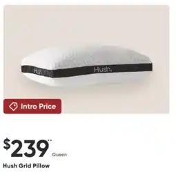 Dormez Vous Hush Grid Pillow offer