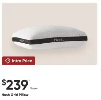 Dormez Vous Hush Grid Pillow offer