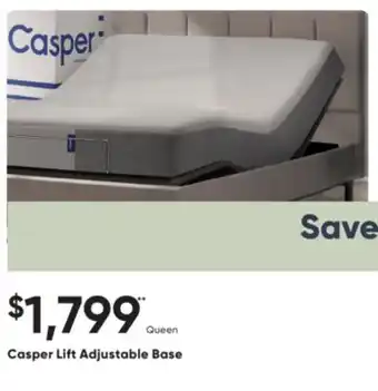 Dormez Vous Casper Lift Adjustable Base offer