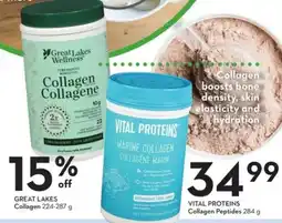 Sobeys Vital proteins collagen peptides offer