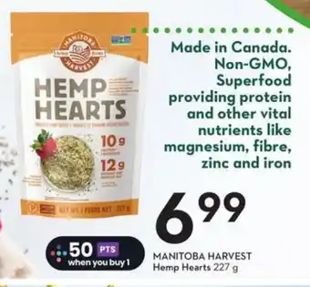 Sobeys Manitoba harvest hemp hearts offer