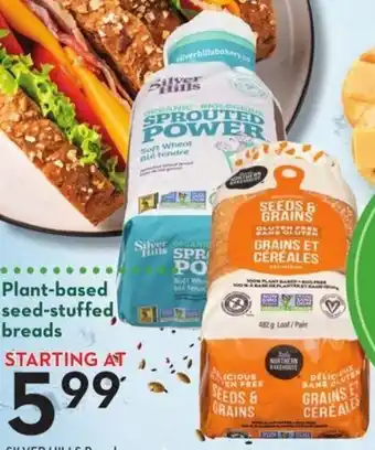 Sobeys Silver hills breads or bagels offer