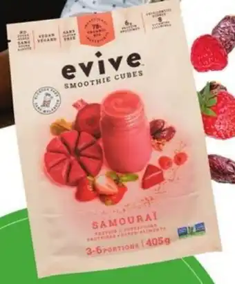 Sobeys Evive smoothie cubes offer