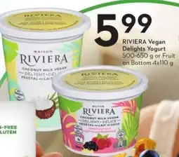 Sobeys Riviera vegan delights yogurt offer