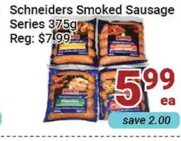 Oceans Fresh Food Market Schneiders Smoked Sausage Series offer