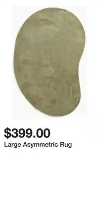 H&M Large Asymmetric Rug offer