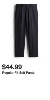 H&M Regular Fit Suit Pants offer