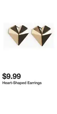 H&M Heart-Shaped Earrings offer