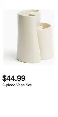 H&M 2-piece Vase Set offer