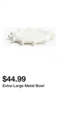 H&M Extra-Large Metal Bowl offer