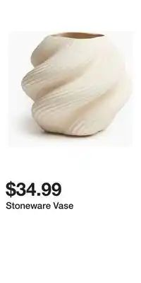 H&M Stoneware Vase offer