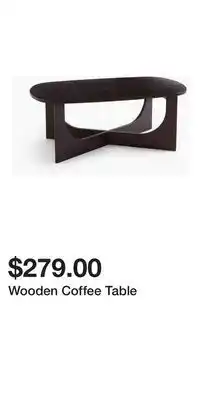 H&M Wooden Coffee Table offer