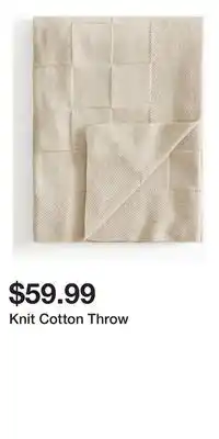 H&M Knit Cotton Throw offer