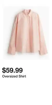 H&M Oversized Shirt offer