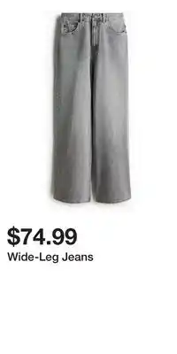 H&M Wide-Leg Jeans offer