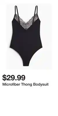 H&M Microfiber Thong Bodysuit offer