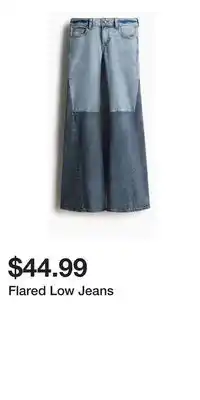 H&M Flared Low Jeans offer