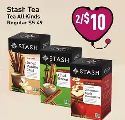 Healthy Planet Stash Tea Tea offer