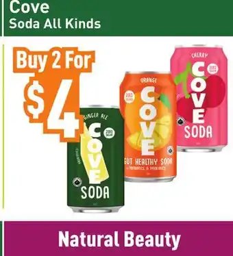 Healthy Planet Cove Soda offer