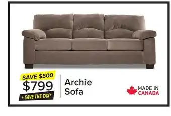 Leon's Archie Sofa- Ash offer