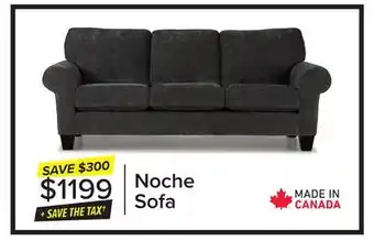 Leon's Noche Sofa - Grey offer