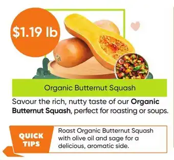 Healthy Planet Organic Butternut Squash Roast offer