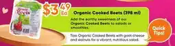 Healthy Planet Organic Cooked Beets (398 ml) offer