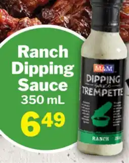 M & M Food Market Ranch Dipping Sauce offer