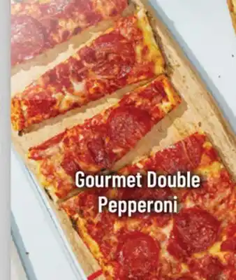 M & M Food Market Gourmet Double Pepperoni Flatbreads offer