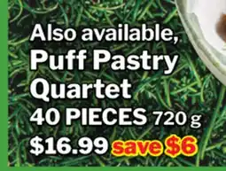 M & M Food Market Puff Pastry Quartet offer