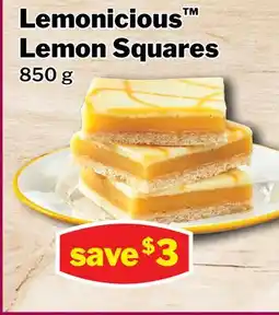 M & M Food Market Lemonicious Lemon Squares offer