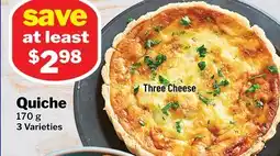 M & M Food Market Quiche offer