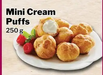 M & M Food Market Mini Cream Puffs offer