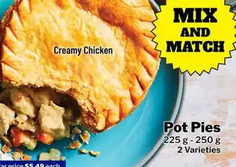 M & M Food Market Pot Pies offer