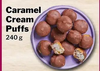 M & M Food Market Caramel Cream Puffs offer