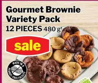 M & M Food Market Gourmet Brownie Variety Pack offer