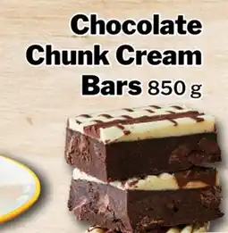 M & M Food Market Chocolate Chunk Cream Bars offer