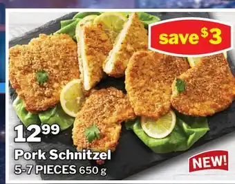 M & M Food Market Pork Schnitzel offer