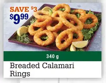 M & M Food Market Breaded Calamari Rings offer