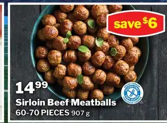 M & M Food Market Sirloin Beef Meatballs offer